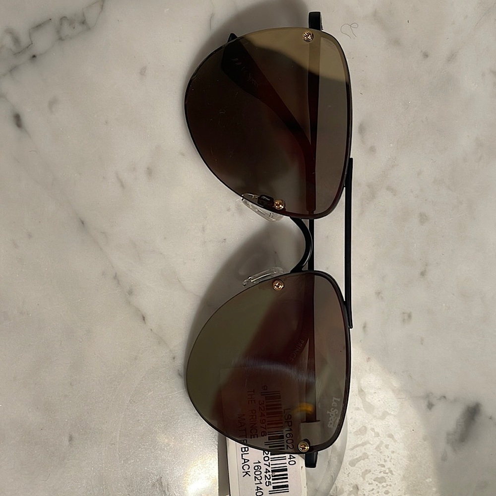 Le specs mirrored prince sunglasses